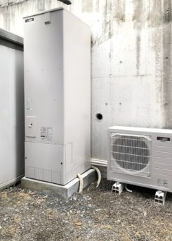 湖南市　I邸エコキュート施工後
